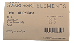 Swarovski Crystal Aurore Borale SS5 (001AB) Ιριδίζον (1440 κομμάτια)