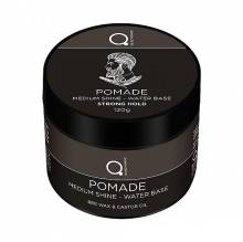 Medium Shine Pomade with Strong Hold 120gr by Qure