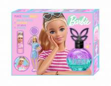 Barbie Make Today Magic EDP Set (eau de parfum 50ml + Lip Balm + Sticker +Barbie Keyring)